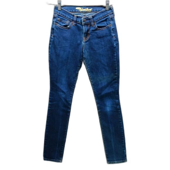 Old Navy The Sweetheart Skinny Leg Dark Wash Denim Jeans Junior Size 25 Waist. - Picture 1 of 10